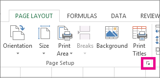 microsoft excel for mac where is the header and footer